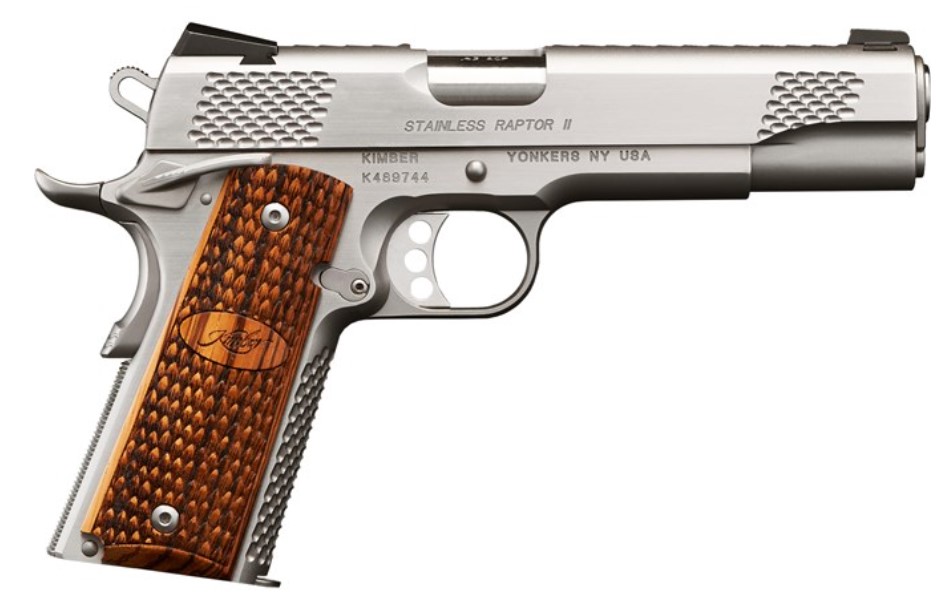 KIMBER STAINLESS RAPTOR II .45 ACP 5IN BARREL 7RD 3200181CA - Win Repeating Arms Promotion